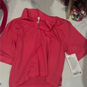 Women's Pink Polo Shirt